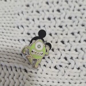 Green Character Enamel Pin